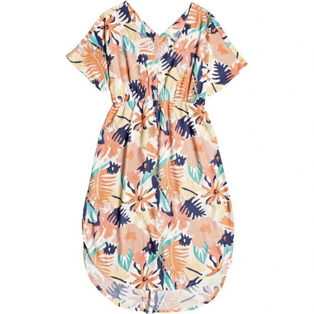 ROXY FLAMINGO SHADES PEACH BLUSH BRIGHT SKIES‎ Sz XSmall